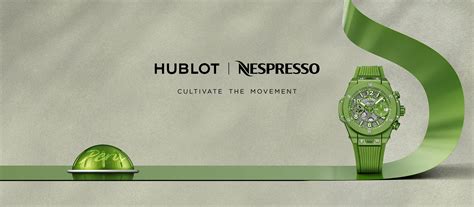 hublot x nespresso|hublot nespresso watch.